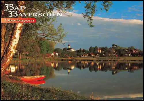 Ansichtskarte Bayersoien Ortsansicht Moorbadeort im Pfaffenwinkel 2000