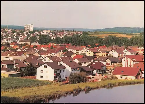 Ansichtskarte Bammental Panorama-Ansicht Teilansicht Reilsheim 1975