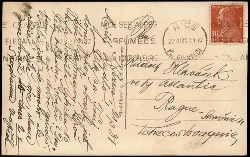 CPA Nizza Nice La Promenade des Anglais 1931