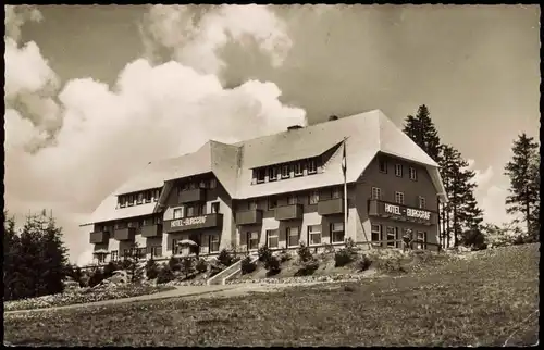 Ansichtskarte Freiburg im Breisgau Schauinsland HOTEL-BURGGRAF 1957