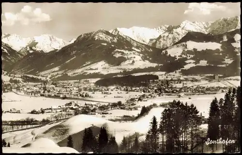 Ansichtskarte Sonthofen Panorama-Ansicht Allgäu 1973