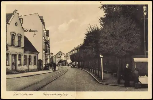 Ansichtskarte Bad Doberan Straßenpartie 1943