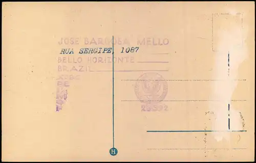 Postcard Recife PRAÇA DA INDEPENDENCIA 1924