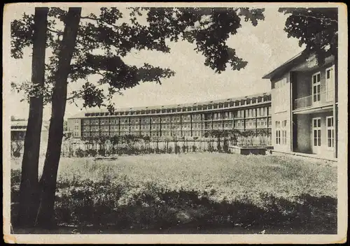 Ansichtskarte Dölau-Halle (Saale) Luftwaffenlazarett 1940