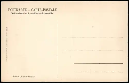 Ansichtskarte Hamburg Alsterpartie Kuhmühlenteich Fahrgastboot 1905