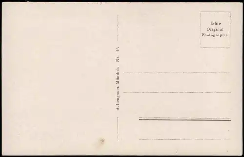 Ansichtskarte München Rathaus mit Frauenkirche 1950