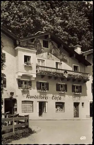Berchtesgaden Konditorei Cafe Ackermann Ludwig-Ganghoferstrasse 1969