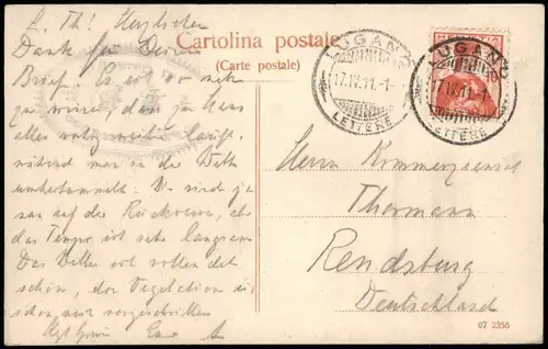 Cartoline Portofino Un saluto da S. Fruttuoso 1911