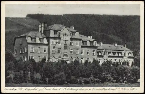 Ansichtskarte Oeventrop-Arnsberg Erholungsheim 1940    Stempel Reservelazarett