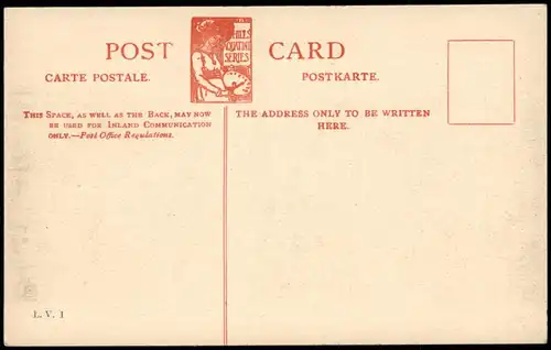 Postcard Liverpool The Pier Head. 1913