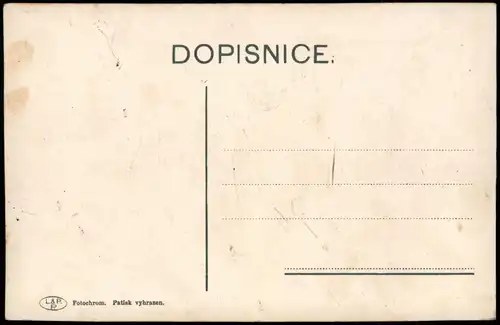 Postcard Wartenberg Lázně Sedmihorky Kuranlagen 1912