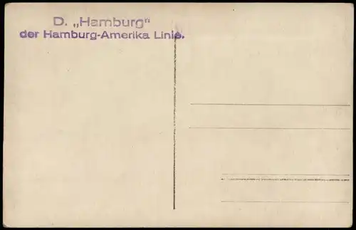 Ansichtskarte  Schiffe Dampfer Steamer Hamburg Amerika Linie Speisesaal 1926