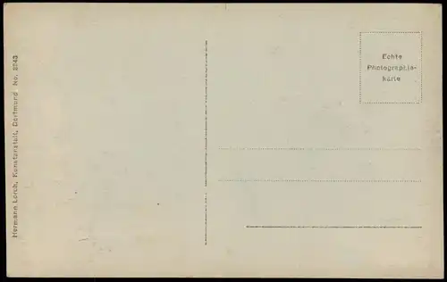 Ansichtskarte Porta Westfalica Waldweg zum Denkmal 1928