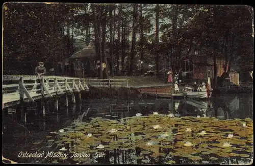 Misdroy Międzyzdroje Jordansee, Restauration - Seerosen Pommen 1926