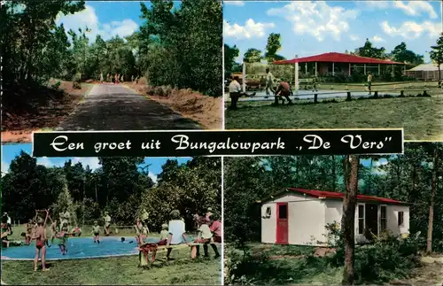 Overloon Een groet uit Bungalowpark De Vers (Mehrbildkarte) 1965