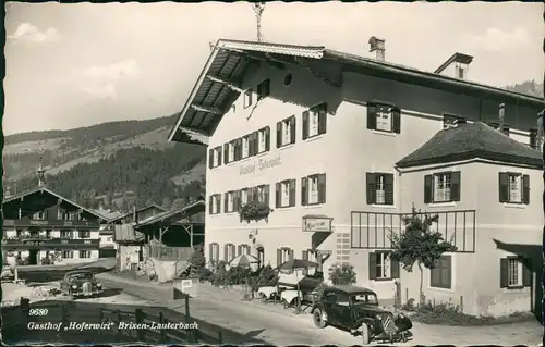 Maria Luisenbad-Lauterbach (Brixen im Thale) Gasthof Hoferwirt  Mercedes 1964