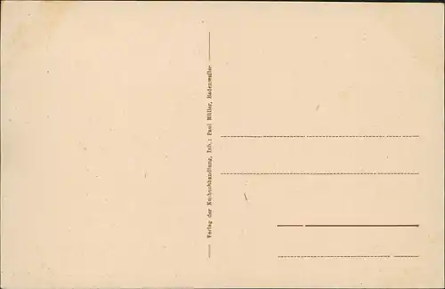 Ansichtskarte Badenweiler Eingang zum KURPARK 1920