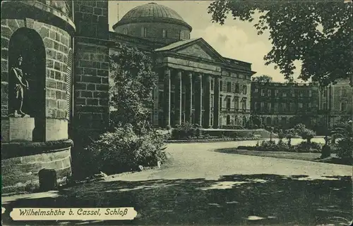 Bad Wilhelmshöhe-Kassel Schloss Wilhelmshöhe (Castle Building) 1910