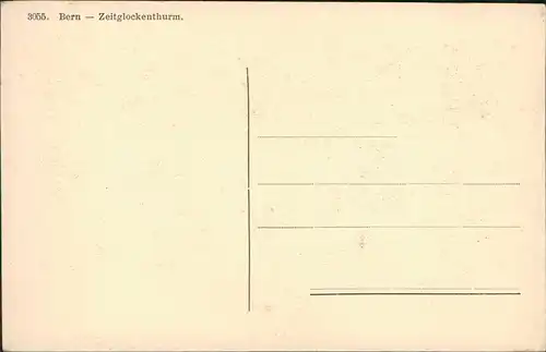 Ansichtskarte Bern (Schweiz) Berne Zeitglockenthurm Strassen Partie 1910