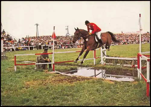 .Ungarn Hortobágy Lovasnapok Reitertage Days on horseback Pferde-Springen 1980
