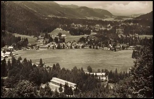 Josefstal-Schliersee Panorama mit Studienzentrum für evang. Jugendarbeit 1960