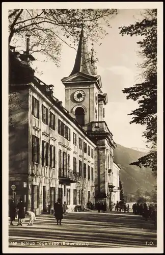 Ansichtskarte Tegernsee (Stadt) Schloß Tegernsee (Bräustüberl) 1950