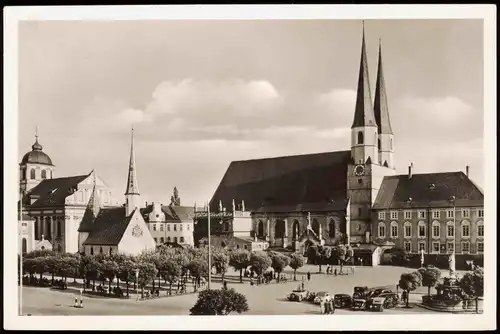 Ansichtskarte Altötting Kapellenplatz 1962