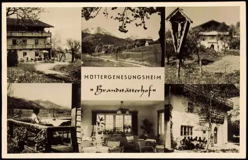Schladming MÜTTERGENESUNGSHEIM Brandstätterhof Umland (Mehrbild-AK) 1950