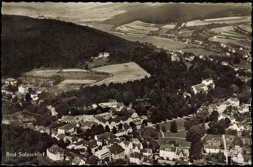 Ansichtskarte Bad Salzschlirf Luftbild 1963