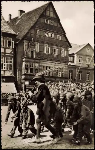 Ansichtskarte Hameln Rattenfängerspiele - Fotokarte 1962