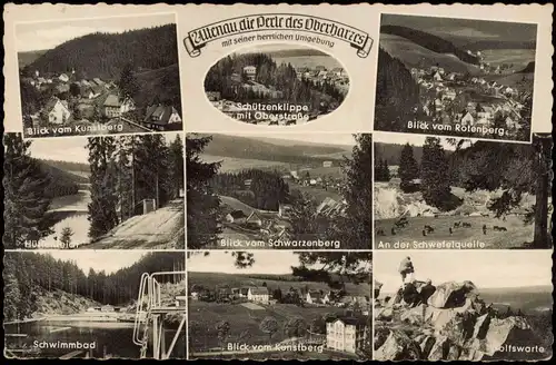 Bergstadt Altenau- Schulenberg im Oberharz-Clausthal-Zellerfeld Mehrbild AK 1962