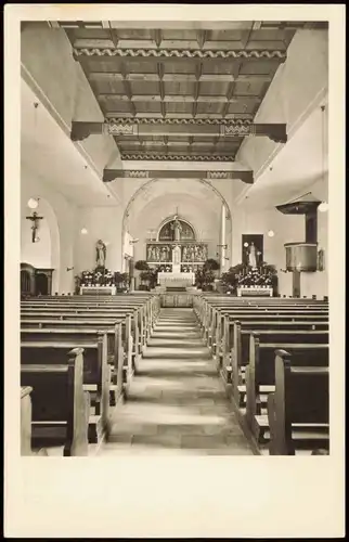 Ansichtskarte Eisenbach (Hochschwarzwald) St. Benediktus-Kirche - Altar 1959