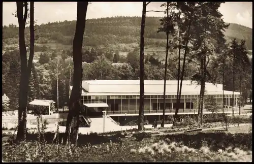 Ansichtskarte Bad Orb Neuer Konzert- u. Theatersaal im Kurpark 1962