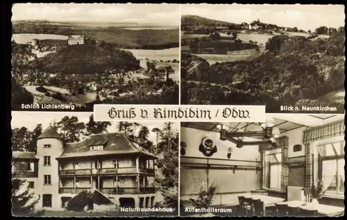 Steinau-Fischbachtal Naturfreundehaus Aufenthaltsraum Rimdidim Odenwald 1963
