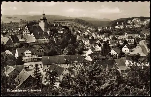 Ansichtskarte Waldenbuch Stadtblick - Im Schönbuch 1964