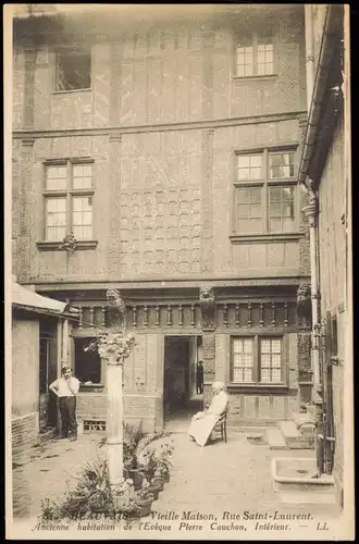 CPA Beauvais Vieille Maison, Rue Saint-Laurent 1910