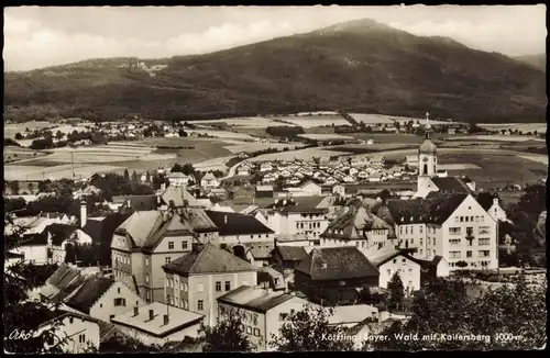 Ansichtskarte Bad Kötzting Stadtpartie 1961