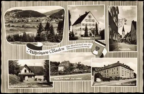 Ansichtskarte Möhringen an der Donau-Tuttlingen MB: Stadt, Hauptstraße 1968