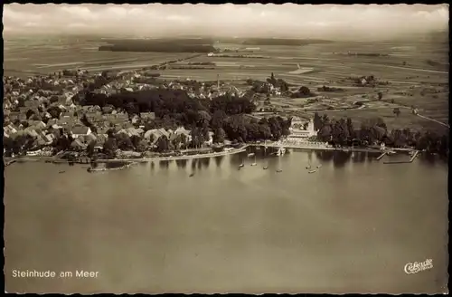 Ansichtskarte Steinhude-Wunstorf Luftaufnahme Luftbild 1959