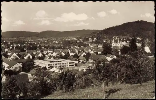 Ansichtskarte Murrhardt Totale 1965