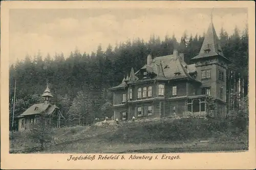 Rehefeld Altenberg (Erzgebirge) Jagdschloß  . Erzgebirge 1910