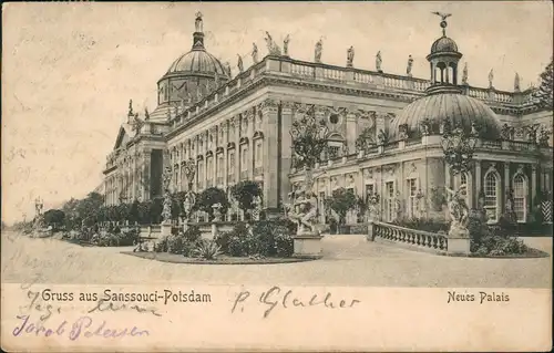 Brandenburger Vorstadt-Potsdam Neues Palais (Sanssouci) 1906/1905    JORK