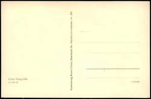 Ansichtskarte Seifhennersdorf Panorama-Ansicht zur DDR-Zeit 1954