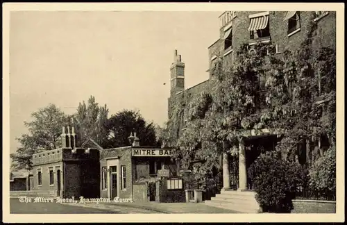 Postcard London The Mitre Hotel 1940