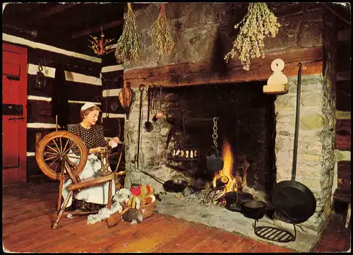 Postcard Toronto BLACK CREEK PIONEER VILLAGE 1974