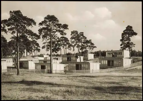 Ansichtskarte Ahlbeck (Usedom) FDGB-Urlauberdorf zur DDR-Zeit 1967