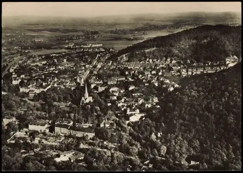 Ansichtskarte Thale (Harz) Blicj auf die Stadt 1957