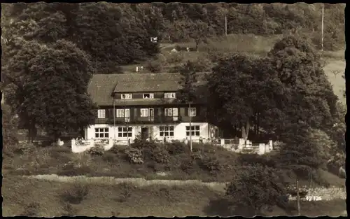 Ansichtskarte Wiesensteig Albhotel Malakoff 1962