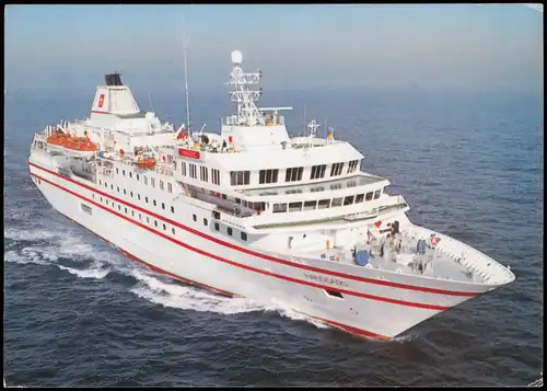 Ansichtskarte  Schiffe Schifffahrt - Hochsee MS HANSEATIC LUXUSLINER 1993