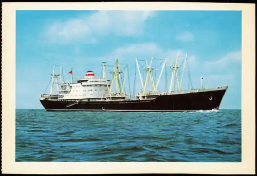 Schiffe Schifffahrt МОРФЛот Morflot motor ship "Molochansk" Rußland 1978